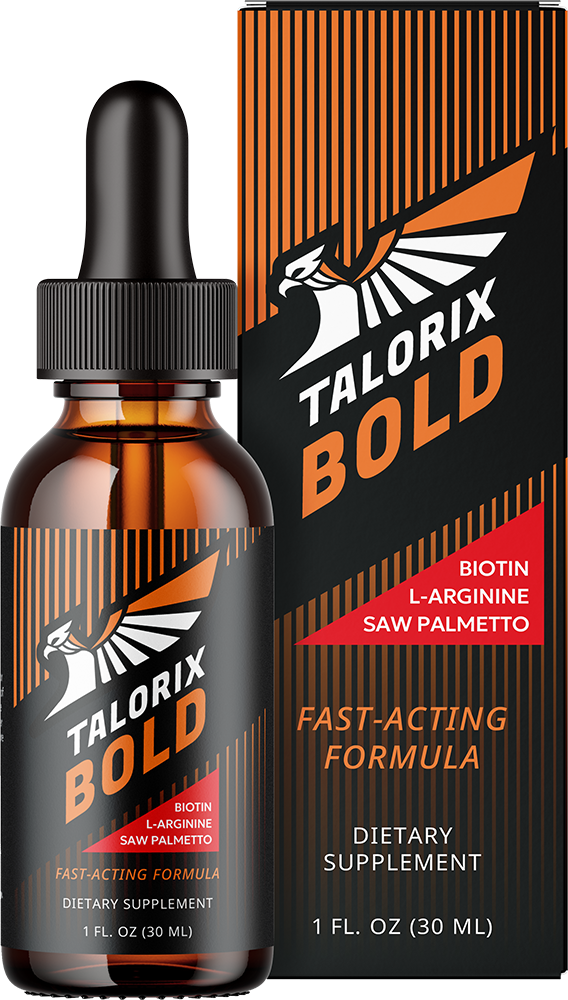 Talorix Bold 30 ml liquid supplement dropper and box